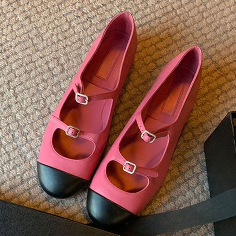 Women Fashion Brand - Elegante Mary Jane Schuhe Frauen Gürtel