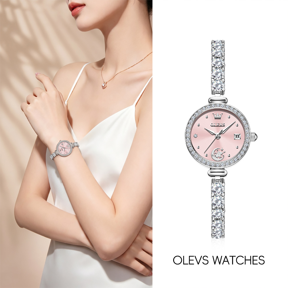Women Fashion Simple - OLEVS 2998 Marken-Originaluhr für Damen Geschenkbox