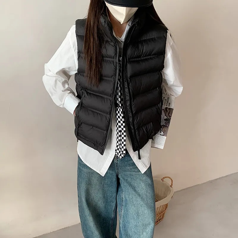 Puffer Vest Fashion Women - 2025 neue Puff Weste Frauen Winter