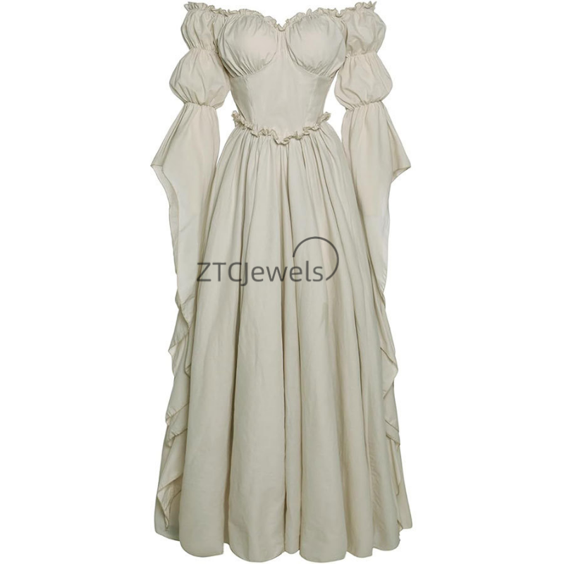 Women'S Fashion Renaissance Period - Mittelalterliches Renaissance-Regency-Kleid für Damen im viktorianischen