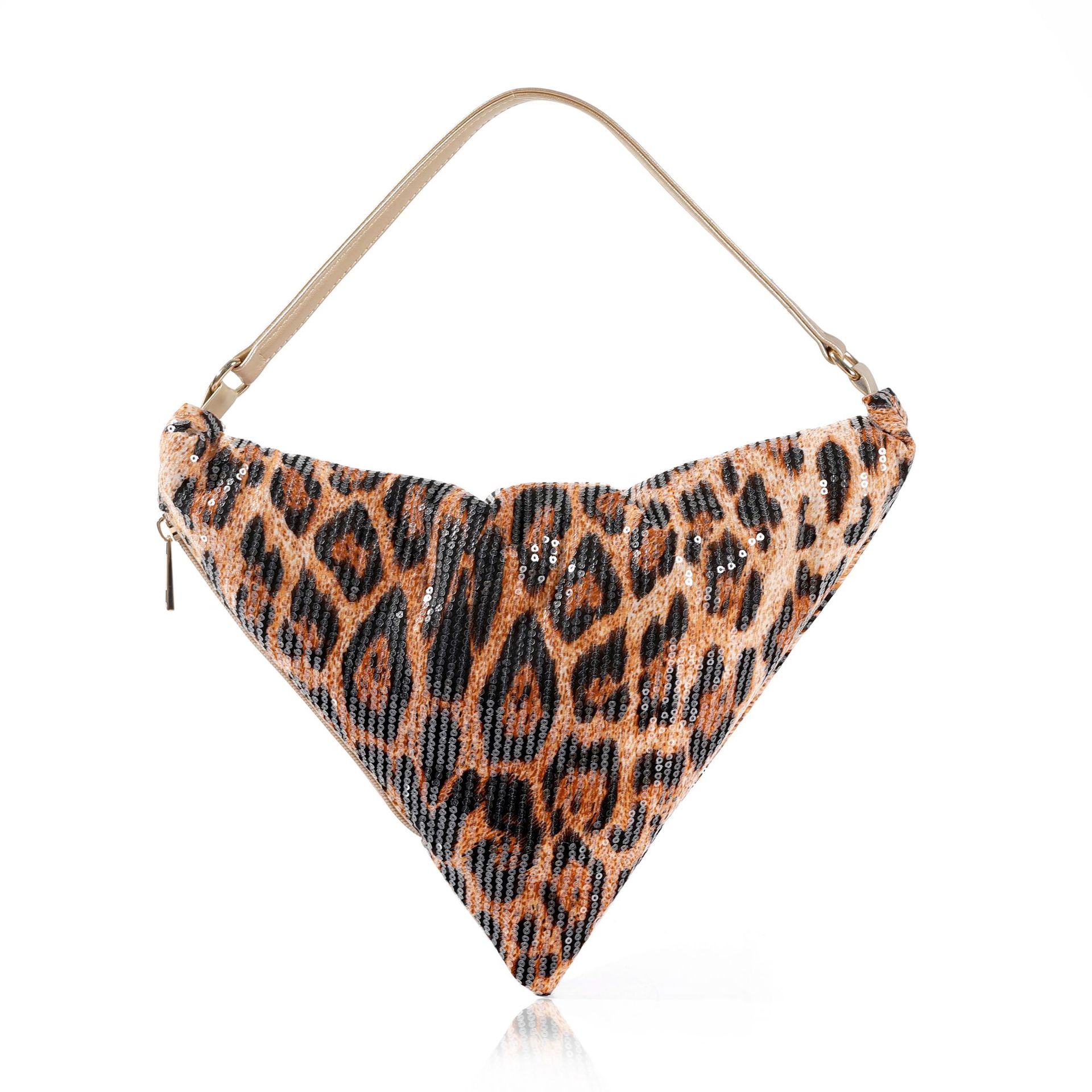 Women'S Fashion Trends Spring 2026 - Leopardenmuster Halbmondtasche Schulter-Crossbody-Handtasche Damen 2026 Frühling