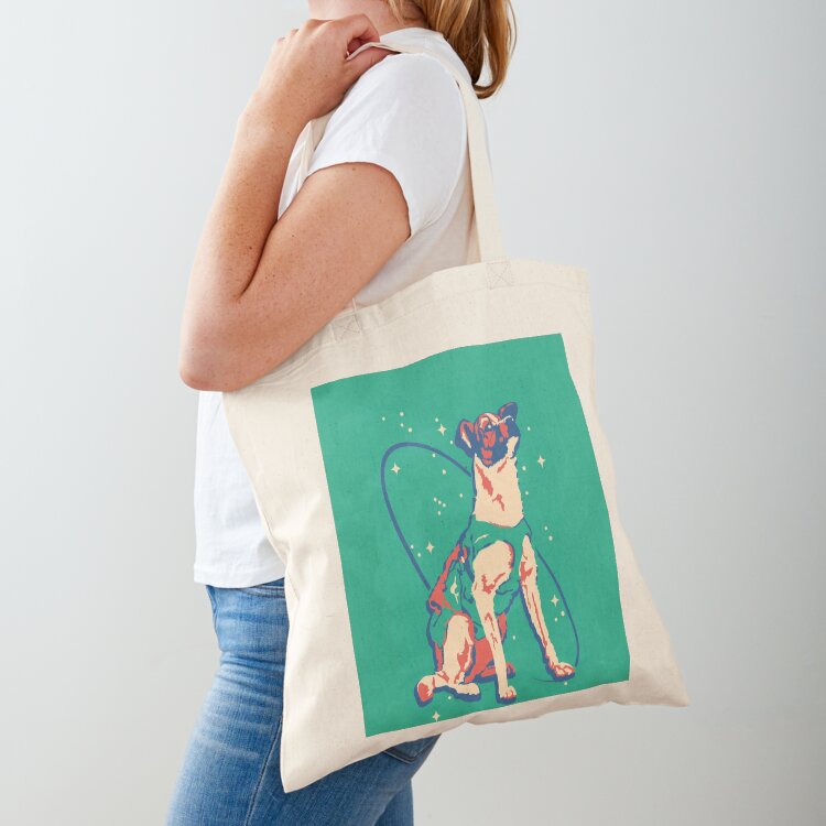 Women Fashion Vector - Laika Weltraumhund Illustration Vektor Russische Propaganda