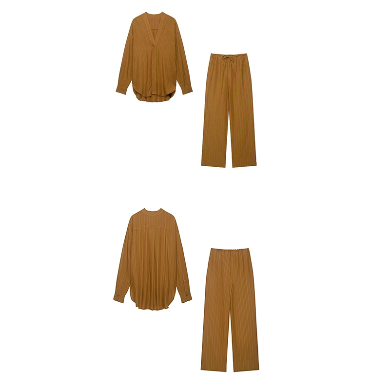 Women'S Fashion Trends Spring 2026 - Guobiuziy Damen-Leinenanzug mit Streifen 2026 Frühling