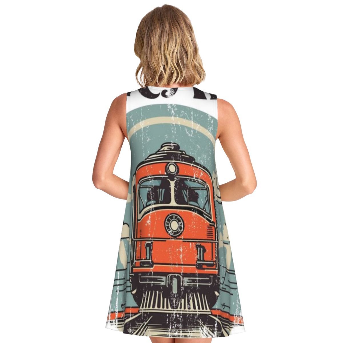 Vintage Train Vector Design Da – Women Fashion Vector Bewertung und Preis
