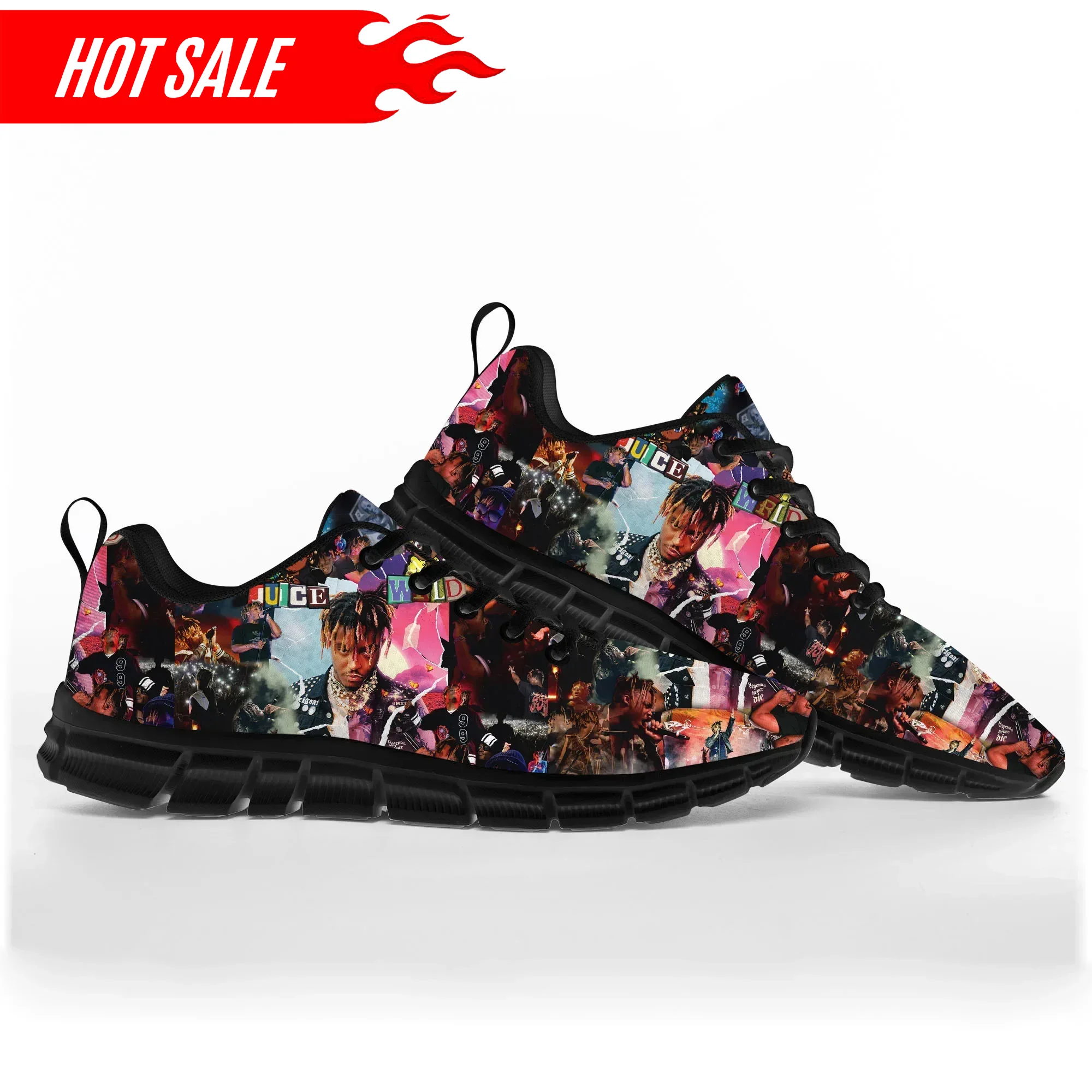 Hot Juice Wrld Hip Hop Rapper  – Women'S Fashion Gym Shoes Bewertung und Preis