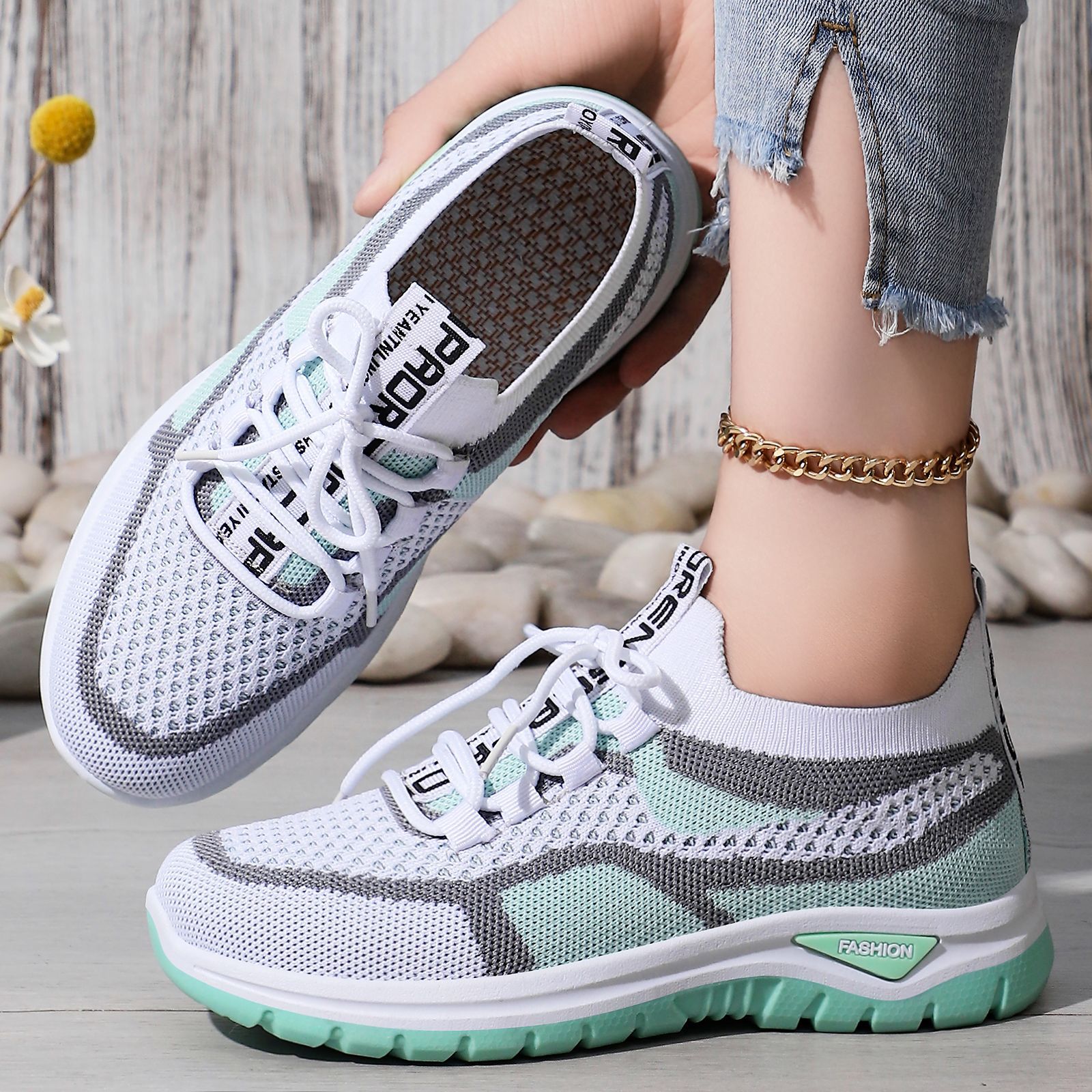 Frauen Casual Schuhe Air Mesh  – Women'S Fashion Gym Shoes Bewertung und Preis