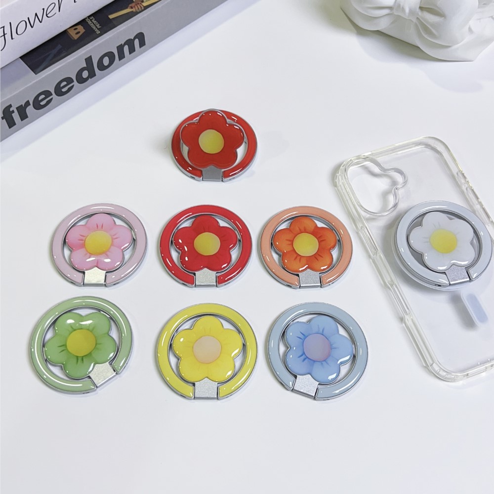 Magnetischer, faltbarer Blumen – Women Fashion Rings Bewertung und Preis