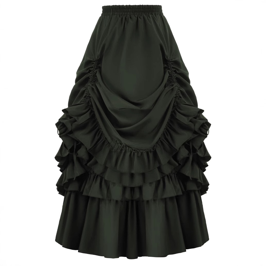 Retro-Gothic-Stil Kurzer Rock  – Women'S Fashion Renaissance Period Bewertung und Preis