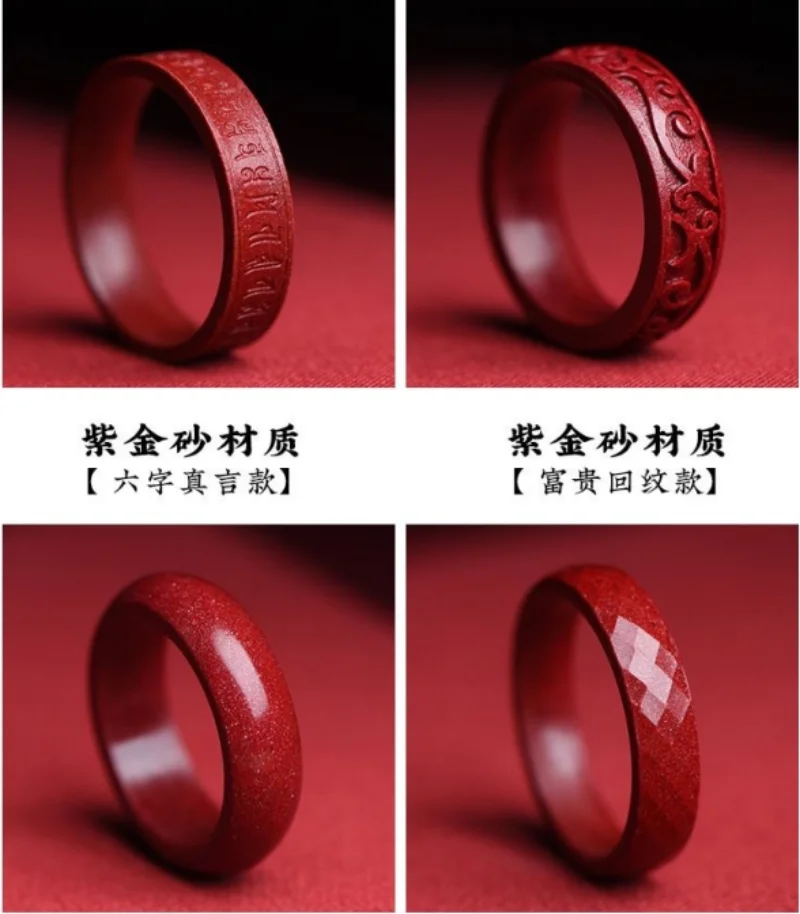Natürliche authentische Zinnob – Women Fashion Rings Bewertung und Preis