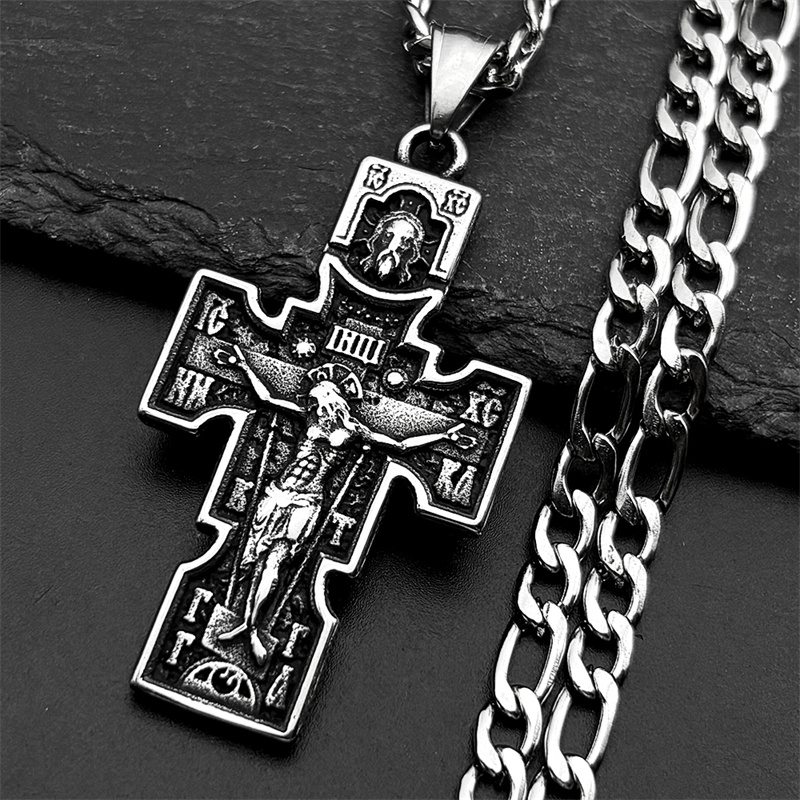 Vintage Orthodoxe Ikone Kreuz  – Women Fashion Icon Bewertung und Preis