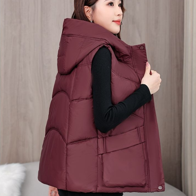 Winter 2026 Modische übergroße – Puffer Vest Fashion Women Bewertung und Preis