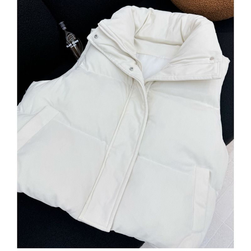 Damen-Steppweste mit Stehkrage – Puffer Vest Fashion Women Bewertung und Preis