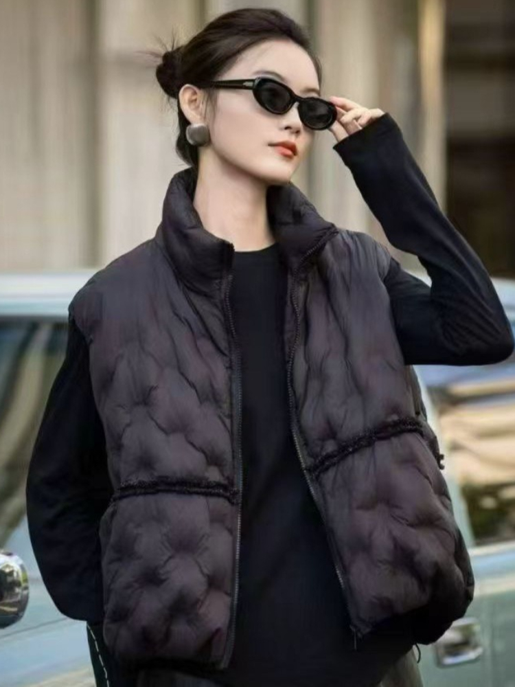 Mode Y2k Unten Weste Frauen Wi – Puffer Vest Fashion Women Bewertung und Preis