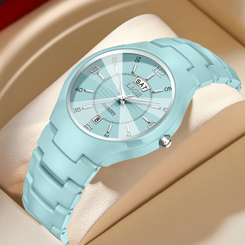 LIGE Luxuriöse Elegante Quarz- – Women Fashion Simple Bewertung und Preis
