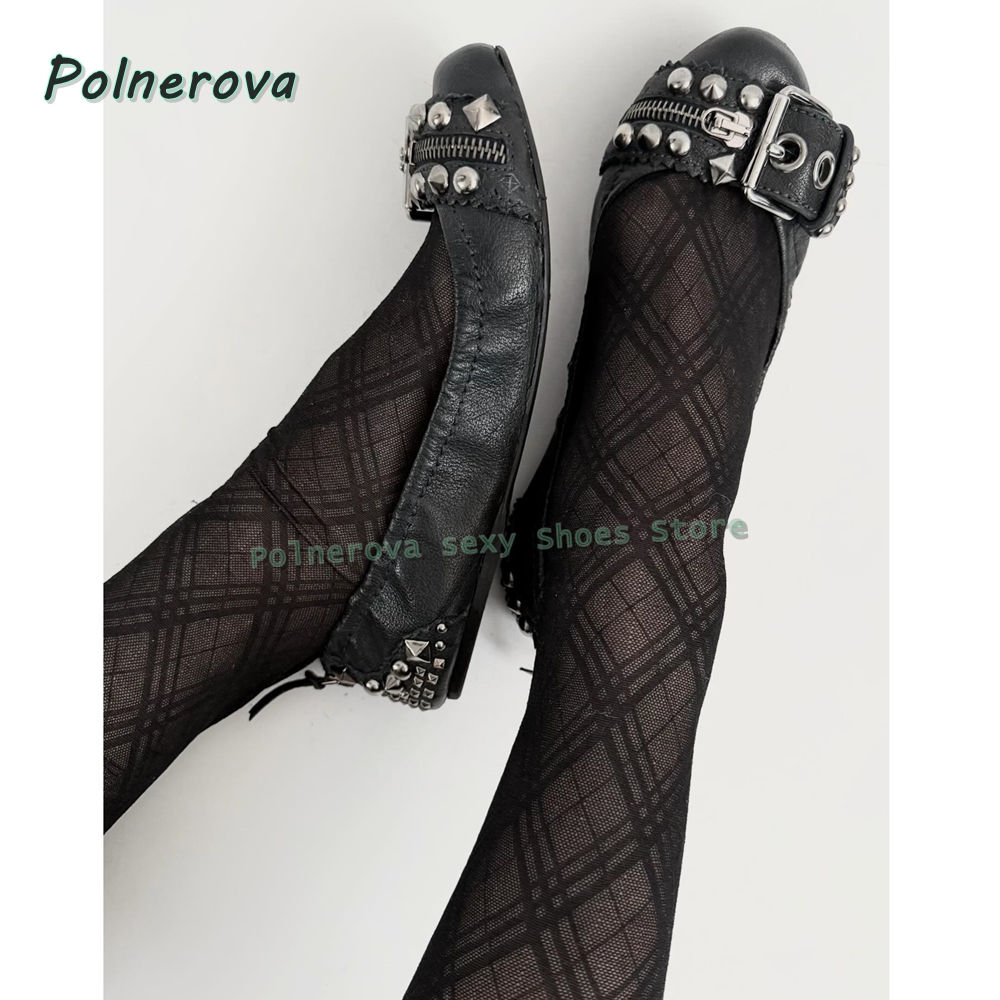 Nieten-Gürtelschnallen Mary Ja – Women Fashion Trend 2026 Bewertung und Preis