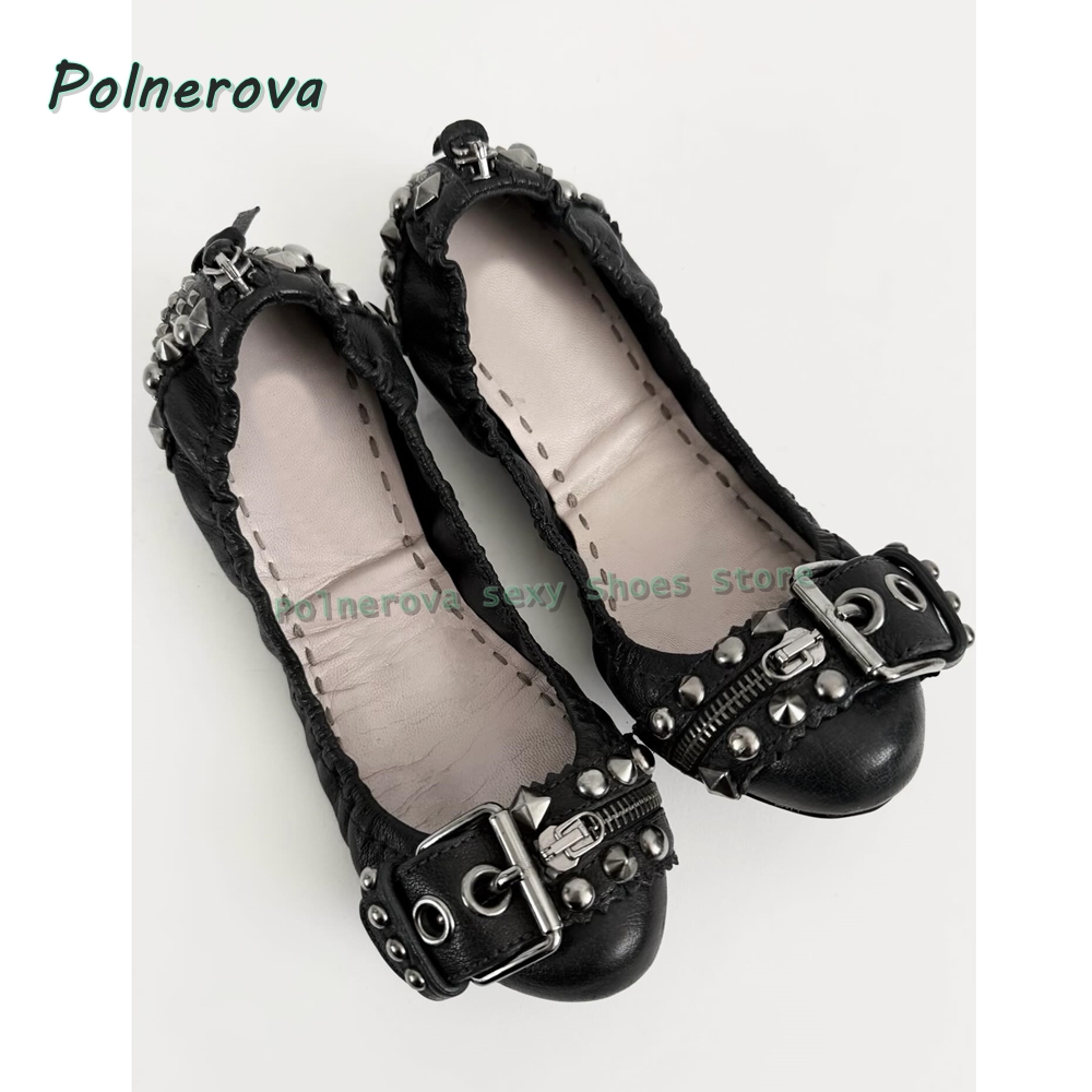 Nieten-Gürtelschnallen Mary Ja – Women Fashion Trend 2026 Bewertung und Preis