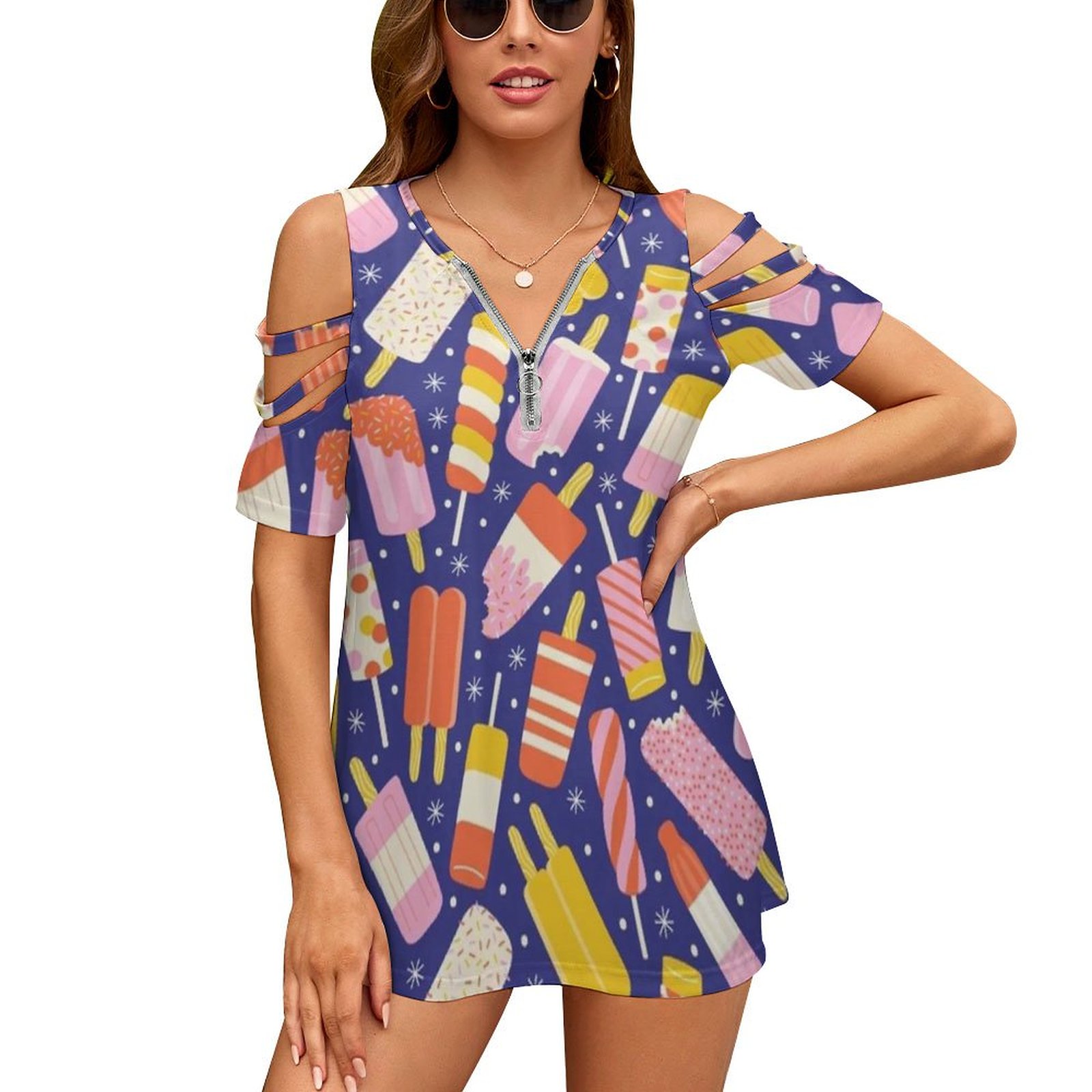 Eis am Stiel Neue Mode Zip Off – Women Fashion Vector Bewertung und Preis