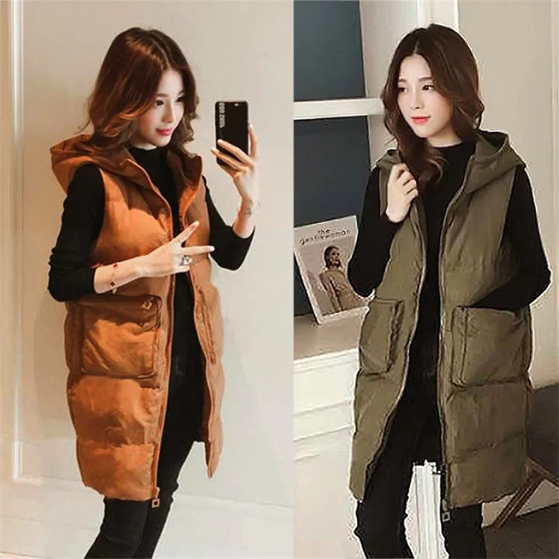 2026 Neue Winter Ärmellose Tan – Puffer Vest Fashion Women Bewertung und Preis