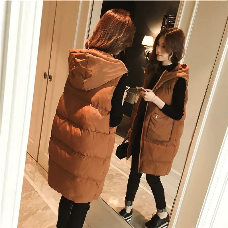 2026 Neue Winter Ärmellose Tan – Puffer Vest Fashion Women Bewertung und Preis