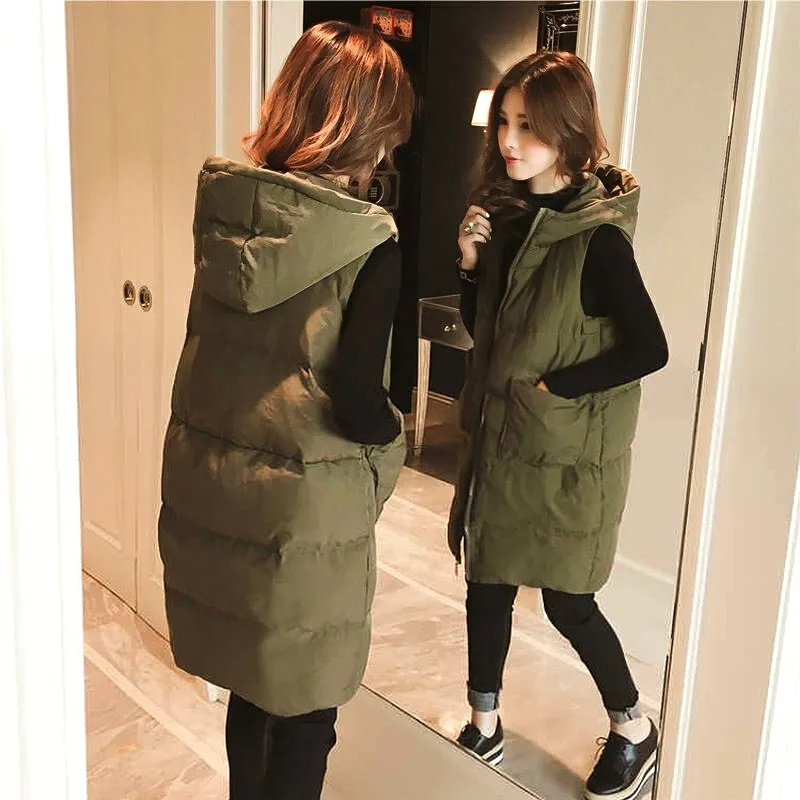 2026 Neue Winter Ärmellose Tan – Puffer Vest Fashion Women Bewertung und Preis