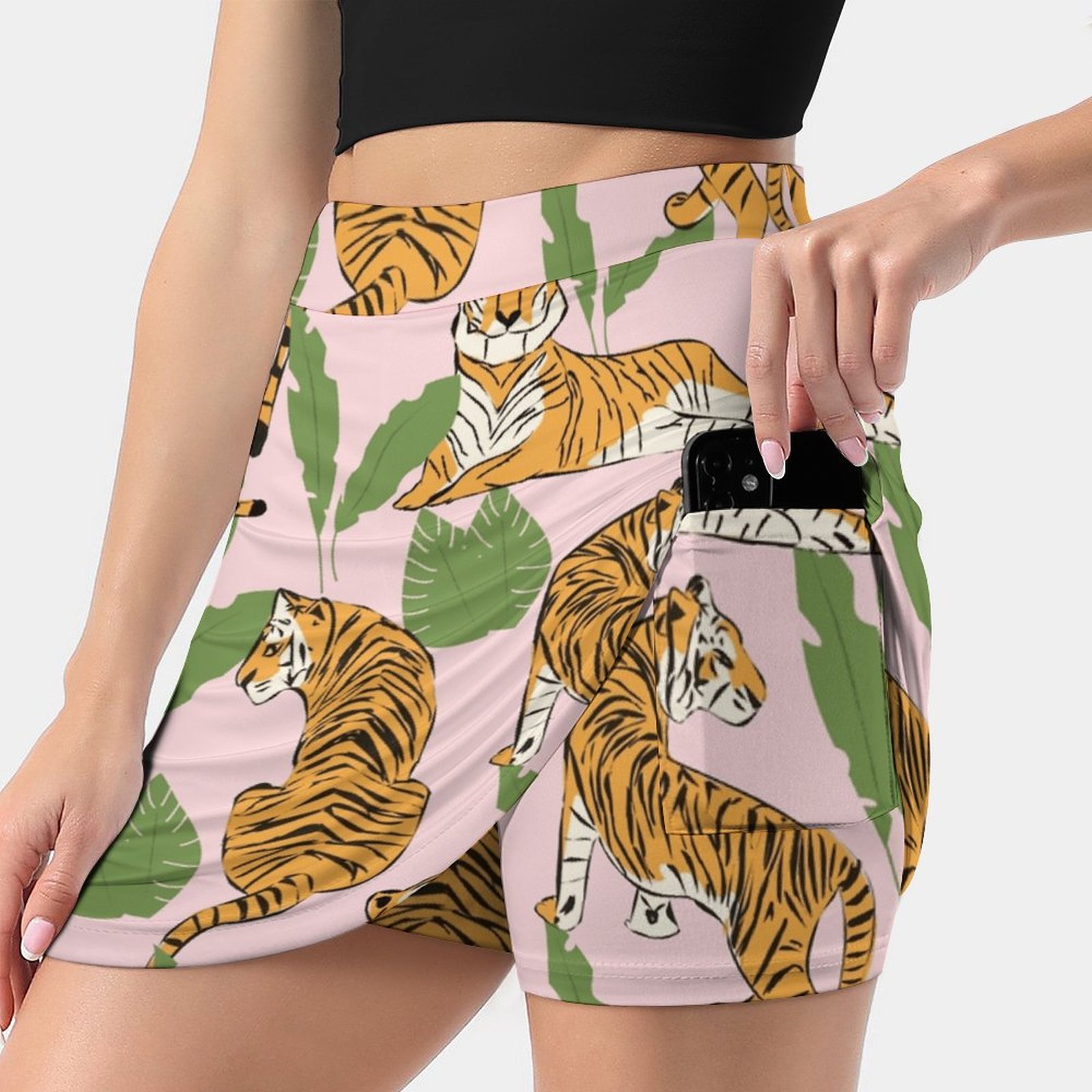 Tiger-Muster 008, Damenrock, ä – Women Fashion Vector Bewertung und Preis